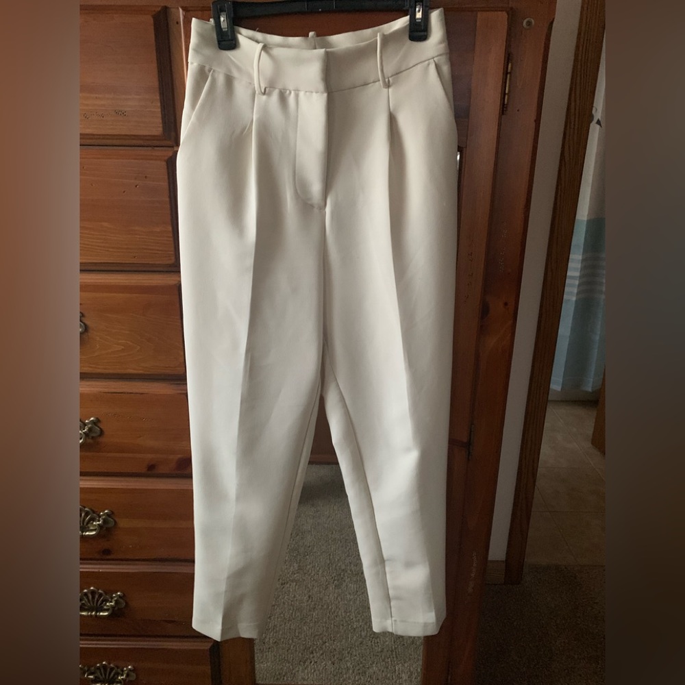 Off White small house pleat pants